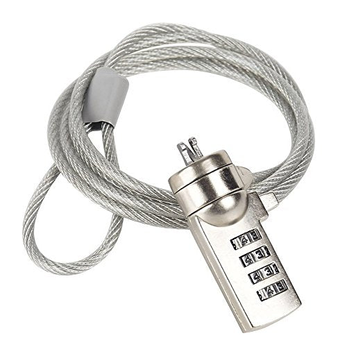 axGear Laptop Security Lock Notebook Password SAFTY Chin Cable