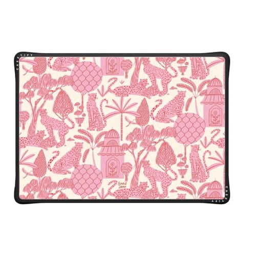 CASETiFY Impact MacBook Pro 16" (M1-M5) Case [Enhanced Protective Corner Design/Ventilation Cutouts/Anti-Slip Grip] - Cheetah Paradise - Clear Black - color: Cheetah Paradise, size: MacBook Pro 16