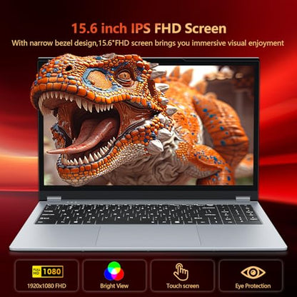 2 in 1 Laptop Computer, 15.6 Inch Convertible Laptop, 16GB DDR4 RAM 512GB SSD Touchscreen Laptop, AMD Ryzen R3 3200U, AMD Radeon, FHD 1920x1080, 360° Rotating Touch Screen, WiFi 5, Backlit Keyboard