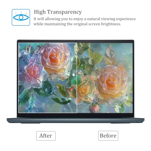 i-Tensodo 2 Pack Tempered Glass Screen Protector for 15.6" Samsung Galaxy Book 4 15.6" /Galaxy Book 3 15.6" /Galaxy Book 2 15.6", 9H Hardness Tempered, Ultra HD, Anti Fingerprint - color: Tempered Glass