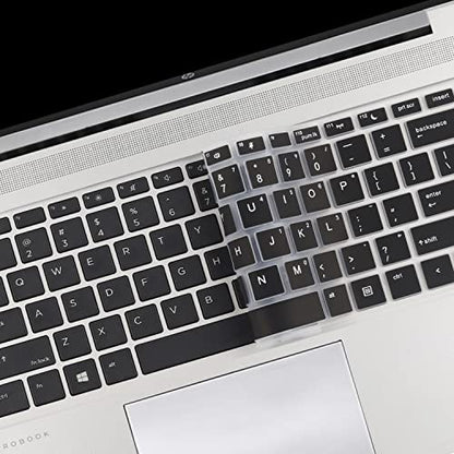 Keyboard Cover for HP ProBook 440 445 G9 G5 G6 G7 G8 G10, HP ProBook 430 G5, HP ProBook x360 440 G1, HP ProBook 640 G4 G5 G7 G8 14 inch Keyboard Protective Skin (Not fit 430/440/640 G2 G3) -Bk - size: 14 Inch