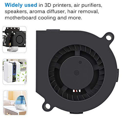 GDSTIME 60mm x 15mm USB Blower Fan w/ 3 Speeds Control 5V DC Brushless Fans | Adjustable, 6015, Small Turbo Blowers, for Helmets, Costumes, Mini PC Cooling Ventilaiton - size: 60mm x 15mm
