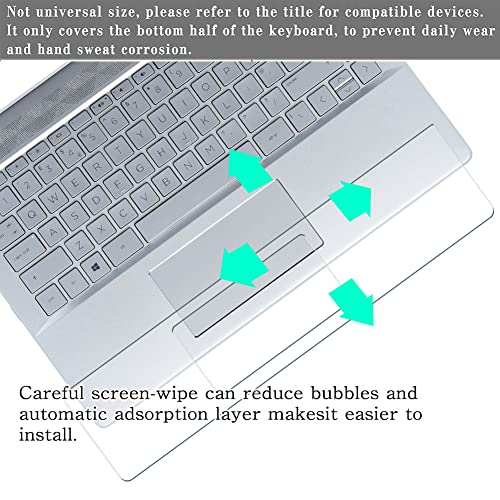 Puccy 2 Pack Film Protector, compatible with Razer Blade 18 2024 18" Laptop TPU Keyboard TouchPad Trackpad Guard Cover (Not Tempered Glass Screen Protectors)
