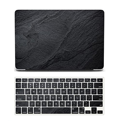 MacBook Air 13 Inch Laptop Case Compatible with 2010-2017 Models A1466 A1369 - Plastic Hard Shell Cover & Keyboard Skin - Black - color: 1264 Black, size: Air 13" 2010-2017(A1369/A1466)