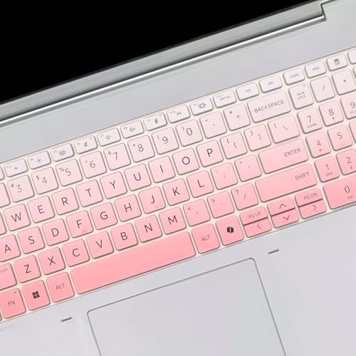 Keyboard Cover for 2026 2025 HP EliteBook 660 G11 16"/EliteBook 665 G11 16", HP ProBook 460 465G11 16 inch Laptop Accessories Protective Keyboard Cover Skin US Layout -Ombrepink - color: Ombrepink