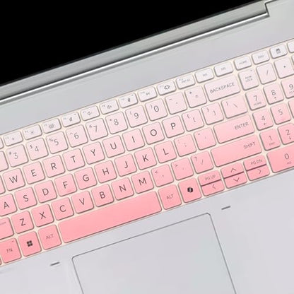 Keyboard Cover for 2026 2025 HP EliteBook 660 G11 16"/EliteBook 665 G11 16", HP ProBook 460 465G11 16 inch Laptop Accessories Protective Keyboard Cover Skin US Layout -Ombrepink - color: Ombrepink
