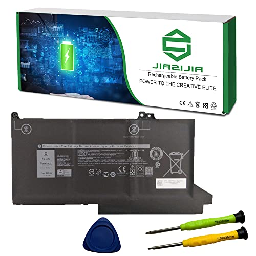 0G74G 02PFPW Laptop Battery Replacement for Dell Latitude 5300 5310 7300 7400 P97G P97G001 P97G002 P96G P96G002 P96G003 P99G P99G001 P100G P100G001 Series OG74G 2PFPW 11.4V 42Wh 3500mAh - size: 10.2*5.9*1.2inch 0G74G
