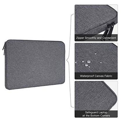 15.6-16 inch Laptop Sleeve Case for Lenovo ideaPad 3i Chromebook/Legion Pro 7i/ Lenovo Yoga 7i 16", Dell 16 Plus/Inspiron, Protective Computer Bag, Space Grey - color: Space Grey, size: 15.6 Inch