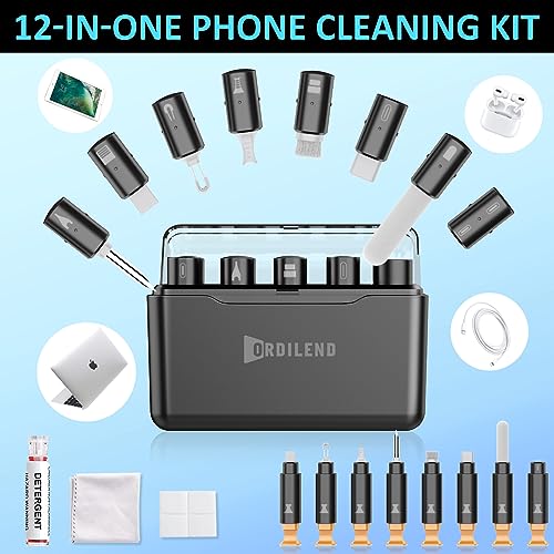 iPhone Cleaning Kit Black + Keyboard Cleaning Kit Laptop Cleaner
