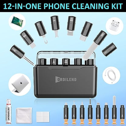 iPhone Cleaning Kit Black + Keyboard Cleaning Kit Laptop Cleaner