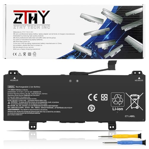 GB02XL GM02XL Laptop Battery Replacement for HP Chromebook X360 11 G1 G2 | G3 G6 G7 G8 EE, 11A G6 G8 EE, 14 G5 14-DB 14-DB0051CL Series HSTNN-DB7X L42550-1C1 L42550-541 L42583-002 L42550-241 47.3Wh - size: 9.96*3.93*0.31 inch GB02XL