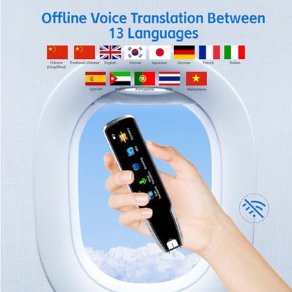 Translator Pen, Scan Reader Pen, Language Translator Device | Text to Speech, Assistive Tool for Dyslexia, Language Learners and Learning Difficulties, Including 112 Languages