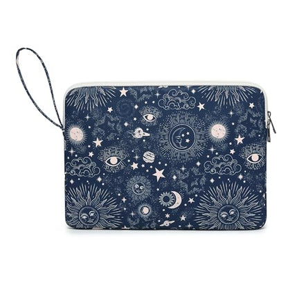 Laptop Sleeve with Pocket (Sol de Mayo, 16 inch) - color: Sol de Mayo With Strap, size: 16 inch