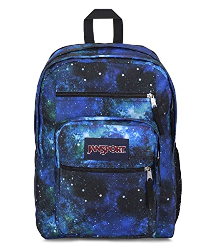 JanSport Laptop Backpack - Computer Bag with 2 Compartments, Ergonomic Shoulder Straps, 15” Laptop Sleeve, Haul Handle - Cyberspace Galaxy - color: Cyberspace Galaxy