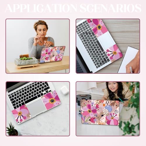 SUPERDANT Laptop Skin Sticker Decals Universal Notebook Vinyl Skin Cover | Graffiti Flowers Laptop Decals Personalized Universal Computer Wrap Vinyl Skin Stickers Cover Art Decal 12-15.6 Inch Gifts - style: Graffiti flowers