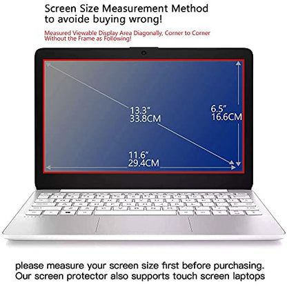 2 Pack 13.3 inch Laptop Screen Protectors | Eye Protection, Anti Glare, Anti Blue Light, Compatible with HP/DELL/Asus/Acer/Sony/Samsung/Lenovo/Toshiba/Razer 16:9 Display - color: Blue, size: A-13.3 inch 16:9 Aspect