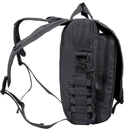 Seibertron Pro-Multifunction Shoulder Messenger Bag Fit for 14.1" or 17.3" Laptop - color: Black Max Suitable 15.6"laptop