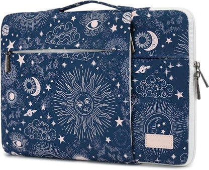 360° Protective Laptop Sleeve Case Bag with 3 Pockets for MacBook Pro 14 inch and 14 inch-14.4 inch Screen Laptop (Sol de Mayo) - color: Sol de Mayo(3 Pockets), size: 14 inch-14.4 inch