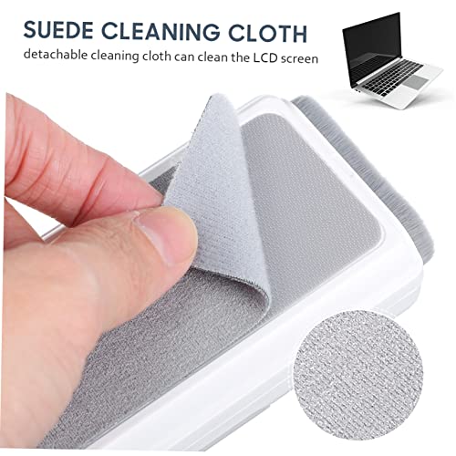 Angoily 2sets Electronic Cleaning Kit with Cleaning Brush Pen Wiper Key Cap Puller Portable Spray Bottle for Headphones Keyboards Laptops Phones Pc Monitors