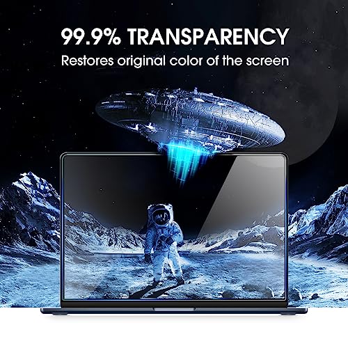 amFilm Screen Protector for MacBook Air 15'' M4/M3/M2 Chip Tempered Glass | Scratch Protection, Easy to Instllation & Bubble Free, HD Clear, Ultra Thin (Regular 15 inch) - size: Regular 15.3 inch