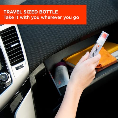 Whoosh Screen Shine Go Refillable Screen Cleaner Kit, Set of 18, 1 fl oz | TSA Approved for Travel, Streak Free Finish, For MacBook, Phone and Eyeglasses, Microfiber Cloth Included - size: 1 fl oz (Pack of 18)