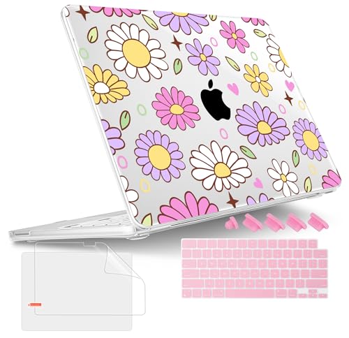 Tuiklol for MacBook Neo 13 Inch Case 2026 A3404 A18 Pro, Printed PC Shockproof Slim Hard Shell Case with MacBook Neo Laptop Cover, Flower - color: Flower