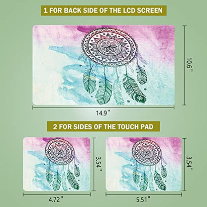 Dream Catcher 11.6 13.3 14 15 15.6 inches Laptop Skin Sticker Reusable Protector Cover for Laptop Notebook FY-NEK-18 - color: Fy-nek-18