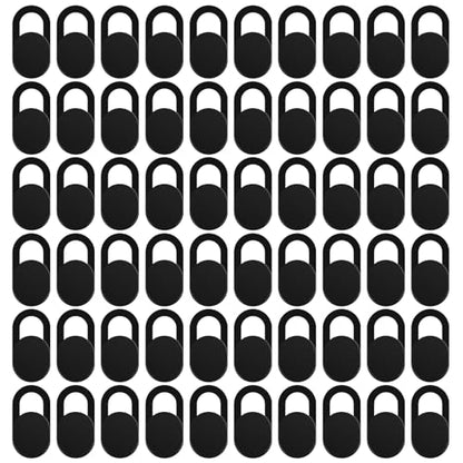 60Pcs Webcam Cover Slide, Camera Privacy Cover for Phone Laptop Computer, Universal Camera Covers Slide for Smartphones, Desktops, Laptops, Protect Your Privacy and Security
