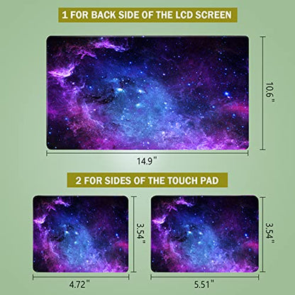 Blue Galaxy 11.6 13 13.3 14 15 15.6 inches Netbook Laptop Skin Sticker Reusable Protector Cover for Laptop Notebook FY-NEK-14 - color: Fy-nek-14
