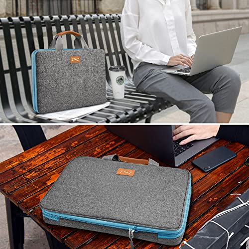 Slim Expandable Laptop Case 15.6 Inch Sleeve Upgraded Protective Durable Recycled Carrying Case Compatible with MacBook 15" & 16" and Most 15" 15.6" 16" Notebook,L01G02 - color: L01g02, size: 15.6"