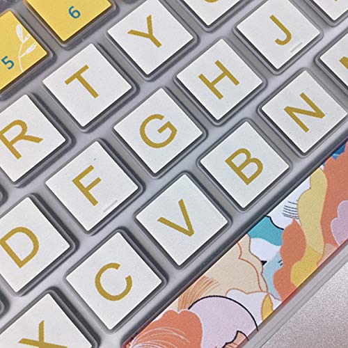 Silicon Keyboard Cover Skin for Chromebook 11.6'', HP Chromebook 14 Series, Little Flower - color: Little Flower