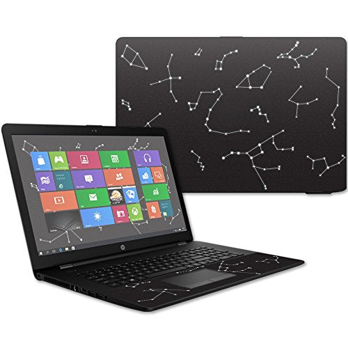 Mightyskins Skin Compatible with Hp 17t Laptop 17.3" (2017) - Constellations | Protective, Durable, and Unique Vinyl Decal Wrap Cover | Easy to Apply, Remove, and Change Styles | Made in The USA - color: Constellations