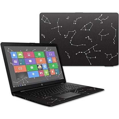 Mightyskins Skin Compatible with Hp 17t Laptop 17.3" (2017) - Constellations | Protective, Durable, and Unique Vinyl Decal Wrap Cover | Easy to Apply, Remove, and Change Styles | Made in The USA - color: Constellations