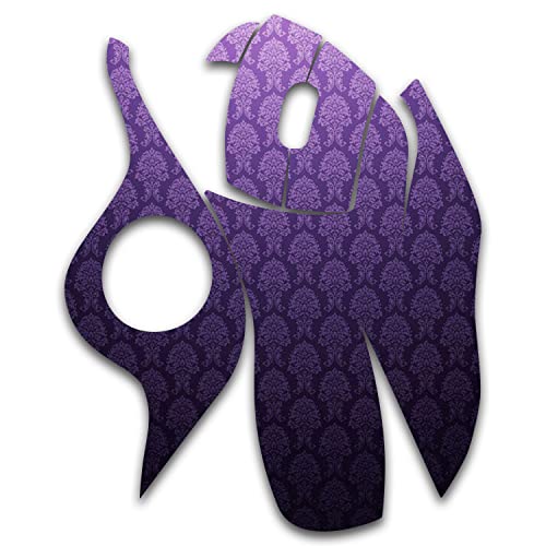 MightySkins Skin for Logitech M570 Wireless Trackball Mouse - Antique Purple | Protective, Durable, and Unique Vinyl Decal wrap Cover | Easy to Apply, Remove, and Change Styles | Made in The USA