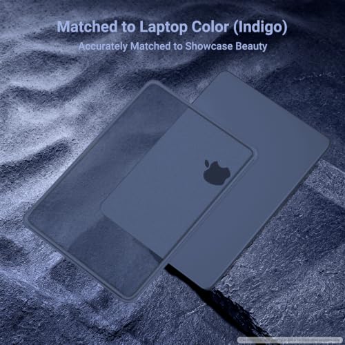 MOSISO Compatible with MacBook Neo Case 13 inch 2026 A3404 A18 Pro Chip | Anti-Cracking Cover Matte Finish Seamlessly Closes Protective Hard Shell Case Cover with TPU Bumper, Indigo - color: Indigo
