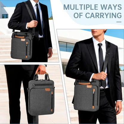 TORIBIO 9-11 Inch Tablet Sleeve Bag Padded Protective Travel Carrying Case | Fits iPad A16 2025, iPad Air M4 11-inch 2026 M3 M2, iPad Pro M5/M4 11 inch, iPad 10/9/8/7th, Galaxy Tab A9+/S9/S8 11" - color: Grey, size: 9-11 Inch