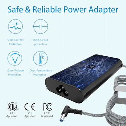 200W Laptop Charger for HP Omen Pavilion Gaming 15 16 17 Victus 15 16 ZBook 15 17 Fury Create Studio Envy 15 2020,TPN-DA10 L00818-850 L00895-003 Gaming Laptop Power Adapter Supply AC Adapter - color: black3