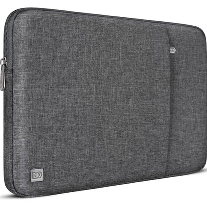 DOMISO Laptop Case Laptop Sleeve Cover Compatible with 15 inch MacBook Air M4/A3241 2025, M3/A3114,M2/A2941,15 inch MacBook Pro A1990 A1707,Compatible with Dell XPS 15 Plus with Pocket, Dark Grey - color: Dark Grey, size: 14 inch