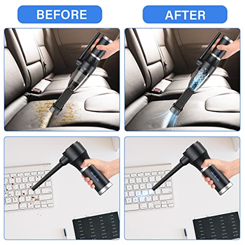 3 in1 Compressed Air Duster & Vacuum, Air Blower, Vacuum Cleaner for pc