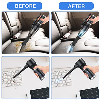 3 in1 Compressed Air Duster & Vacuum, Air Blower, Vacuum Cleaner for pc
