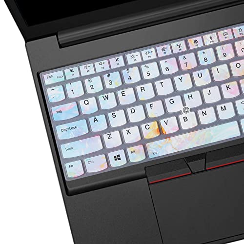 Keyboard Cover for 15.6" Lenovo ThinkPad E15 Gen 4/3/2, ThinkPad L15 Gen 2/1, ThinkPad T15 T15p T15g P15 P15s P15v Gen 3/2/1, ThinkPad E580 E590 E595 L580 L590 P52 P53 P72 P73 T570 T575 T580 T590 -DL - color: Colors