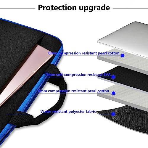 Hseok Laptop Sleeve 13-14 Inch Case Briefcase Compatible with MacBook Neo Pro 14 M5/M4/M3/M2/M1, All Models 13.3 Mac Air/Pro, XPS 13 14, Most Popular 13"-14" Notebooks,B01K02 - color: B01K02, size: 13"-14"
