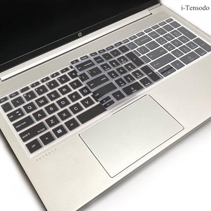 Keyboard Cover for 15.6" HP ProBook 450 G8 G9 G10/HP ProBook 455 G8 G9 G10/HP ProBook 650 G8/HP Zbook Power G8 G9, New HP ProBook 15.6'' Keyboard Skin(NOT fit HP ProBook 450/455/650 G6 G7) Black - color: Black