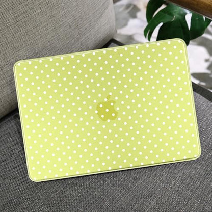 MEEgoodo Printed Case for New MacBook Neo 13 inch 2026 Release(Fit Model A3404), Laptop Hard Shell Cases with Keyboard Skin & Screen Protector & Webcam Covers, Citrus & White Polka Dots - color: Citrus & White Polka Dots