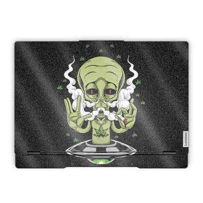 Glossy Glitter Laptop Skin Compatible with Lenovo Legion 5 Gaming Laptop (15IRX9) 2024 - Come in Peace - Premium 3M Vinyl Protective Wrap Decal Cover - Easy to Apply | Crafted in the USA - color: Come In Peace, size: Legion 5 Gaming (15IRX9) 2024 Full Cov