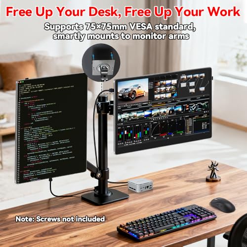 S135 13.5 Inches Portable Monitor for Switch/Switch 2 Laptop | 2256*1504P Travel Mini Monitor IPS Display 100% sRGB Built-in Speakers Mini HDMI for PC Desktops Office Xbox PS4/5 Console - size: 13.5"