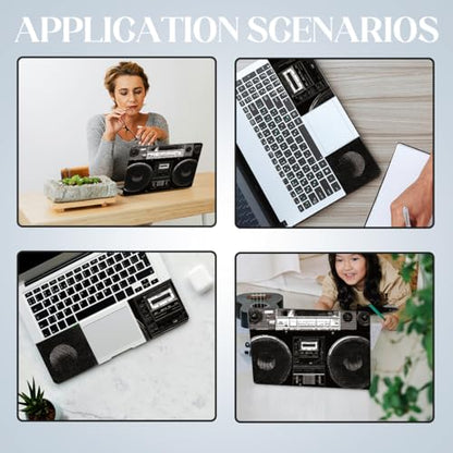 SUPERDANT Laptop Skin Sticker Vintage Radio Laptop Decals Personalized Universal Notebook Computer Wrap Vinyl Skin Stickers Cover Art Decal Removable 12-15.6 Inch Waterproof Scratch-Resistant Gifts - style: Radio