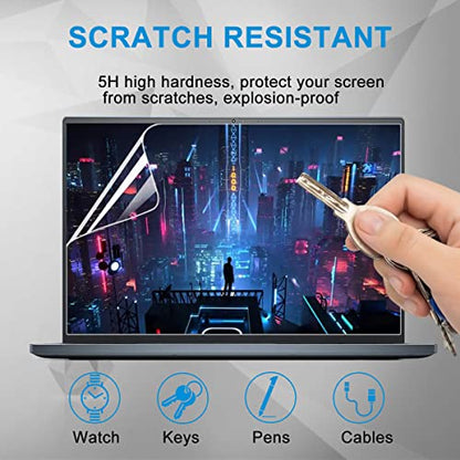 2 Pack Screen Protector for ASUS VivoBook Go 15.6" Slim Laptop/VivoBook 15 S 15, TUF Gaming A15 F15 Gaming 15.6, Chromebook CX1 CX15 CX1500 15.6, ZenBook 15.6, 5H Anti Scratch HD Clear Screen Film