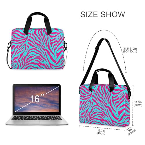 ALAZA Purple Dragon Laptop Case Bag Sleeve Portable Crossbody Messenger Briefcase w/Strap Handle, 13 14 15.6 inch - color: Multicolor8