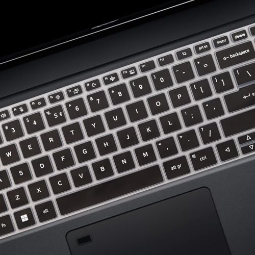 Keyboard Cover for 15.6" Acer Aspire 3 A315-24P-R7VH A315-24PT A315-510/59/58, Aspire 15 A15-41M/51M/61M, Aspire 5 A515-58GM/58M/58MT/58PT A515-57G/57 15.6" (Not Fit A515-46~A515-56 & Aspire 16) - color: Black